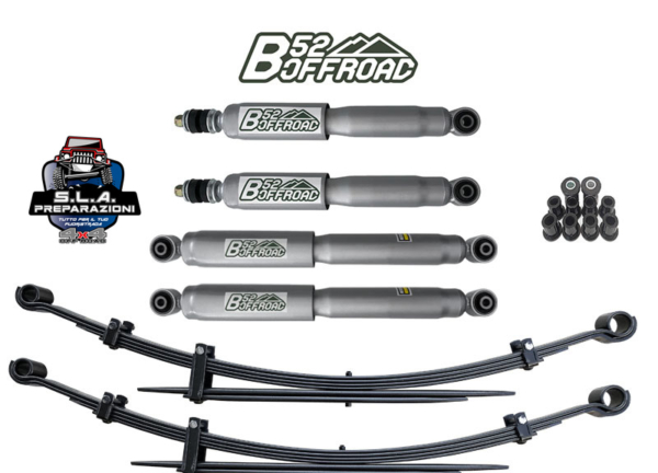 KIT DI RIALZO COMPLETO B52 OFFROAD +5 CM PER FORD RANGER DAL 2006 AL 2011