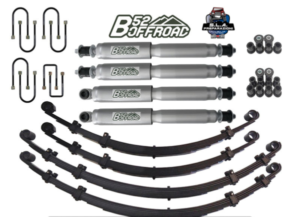 KIT DI RIALZO COMPLETO XT AUTOMOTIVE/B52 OFFROAD +5 CM PER NISSAN PATROL 2.8TD
