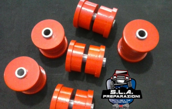 KIT SILENT BLOK PUNTONI ANTERIORI O POSTERIORI SUZUKI JIMNY